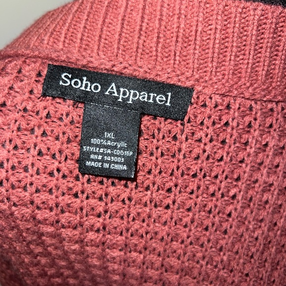 ⭐️3/$30!⭐️Soho Apparel Cardigan - Picture 6 of 6